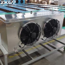 Light Commercial Unit Cooler-All the supporting and end plate are made by Al Alloy,